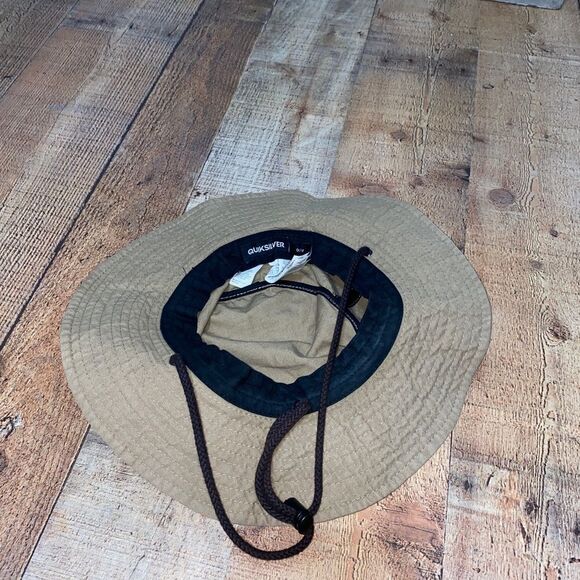 Quiksilver Bushmaster Hat Khaki Size OSFM - Picture 7 of 8